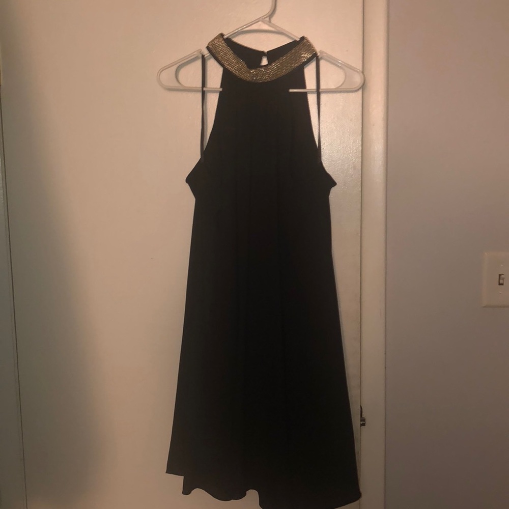 Black and gold Glam Doll dress